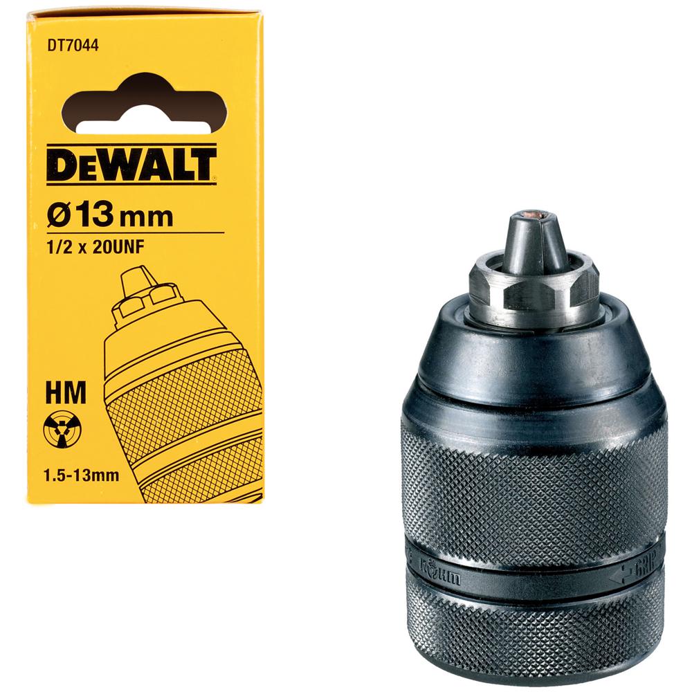 DeWalt Metal Keyless Drill Chuck 13mm 1/2" x 20UNF Female