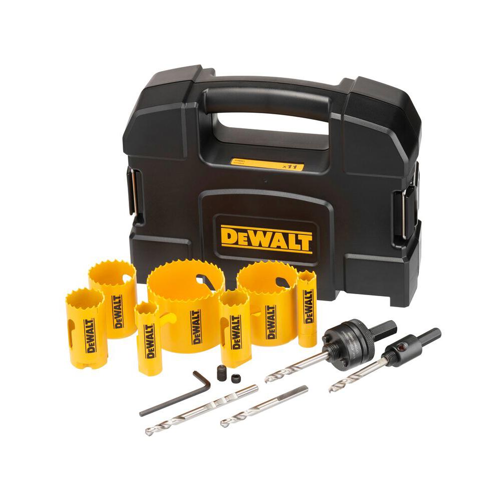 DeWalt 11 Piece BIM Extreme Electrians Holesaw Set