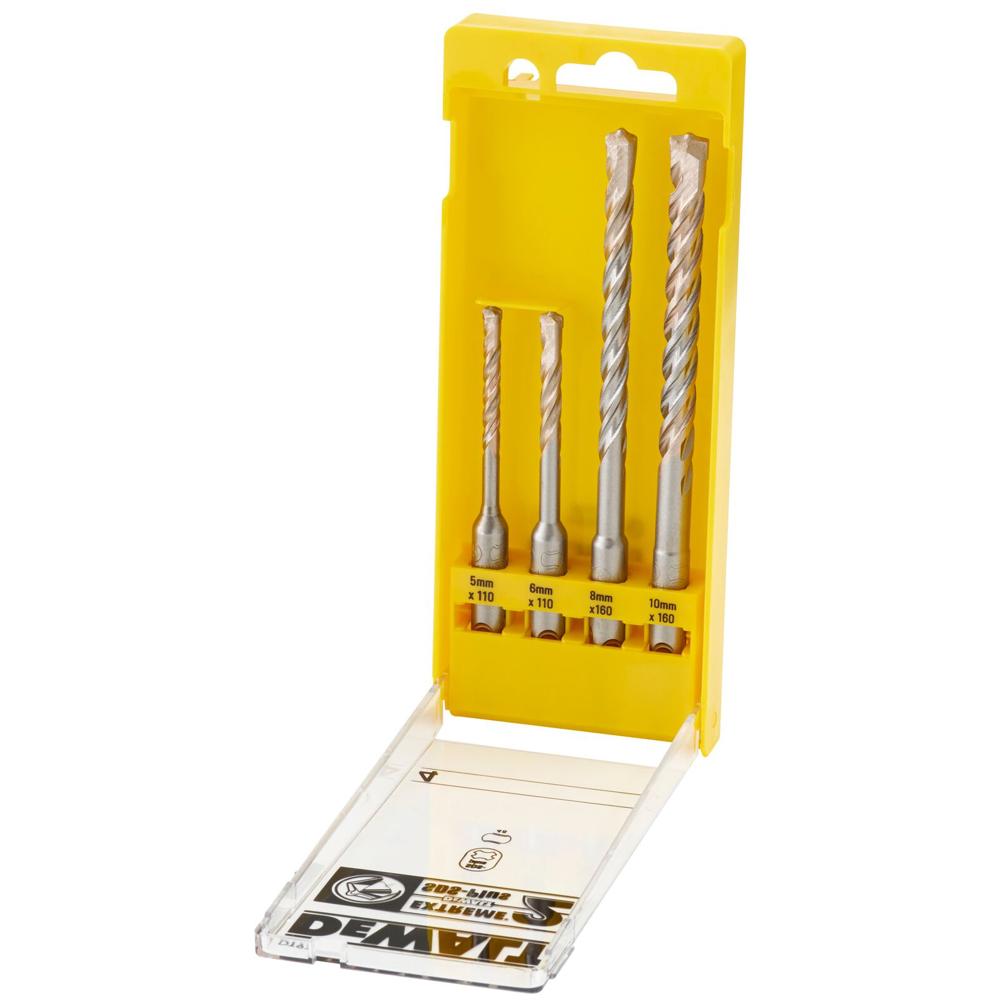 Dewalt Extreme 4 Piece Sds Plus Drill Bit Set