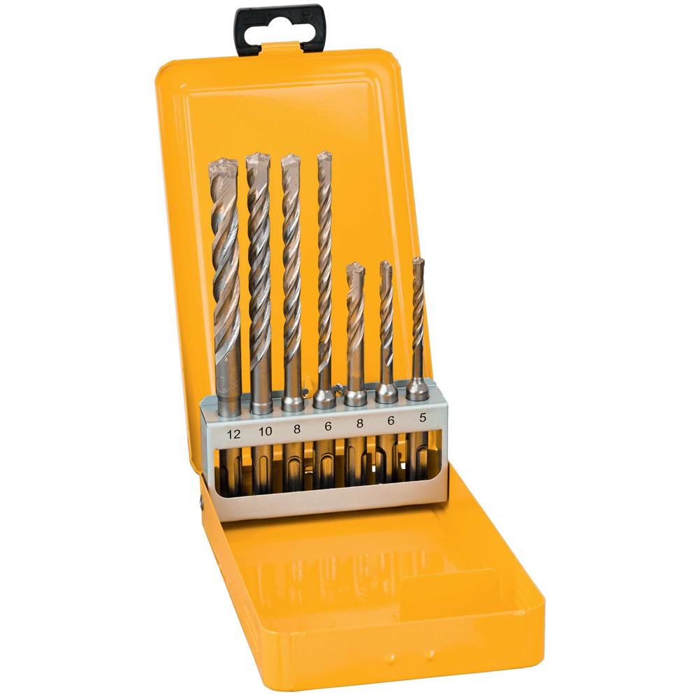 Dewalt Extreme 7 Piece Sds Plus Drill Bit Set