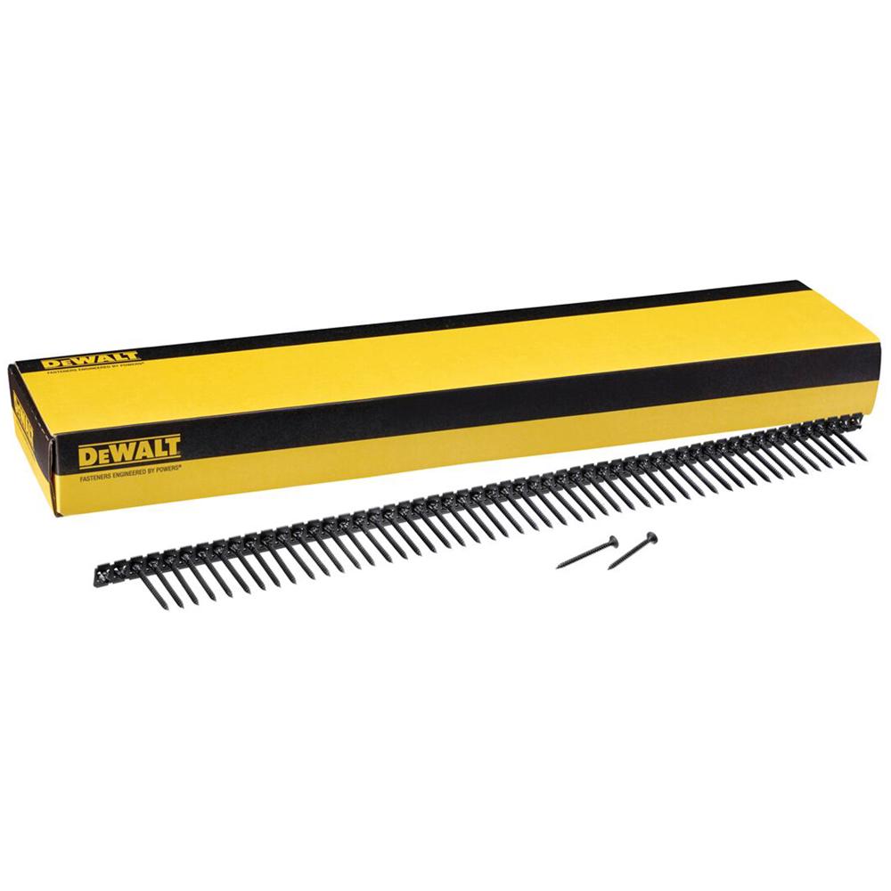 DeWalt Fine Thread Collated Dry Wall Screws 3.5mm 45mm Pack of 1000