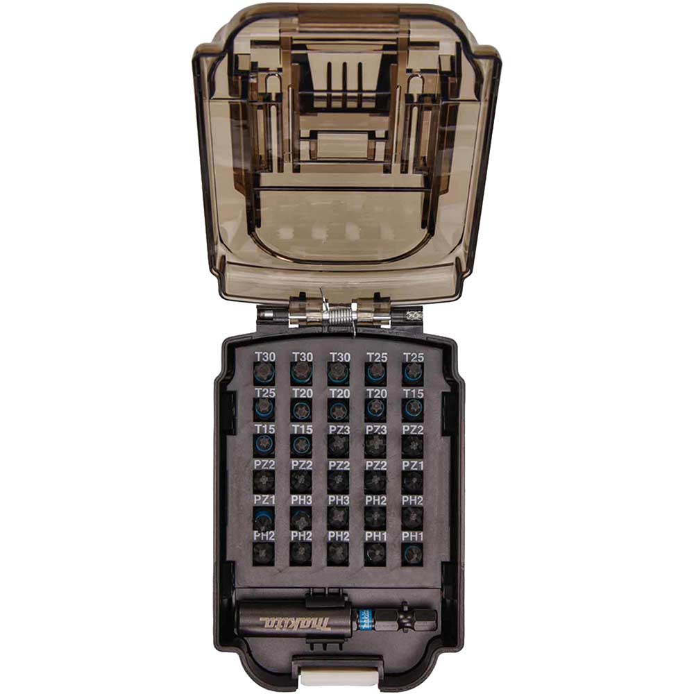 Image of Makita 31 Piece Impact Black Screwdriver Bit Set