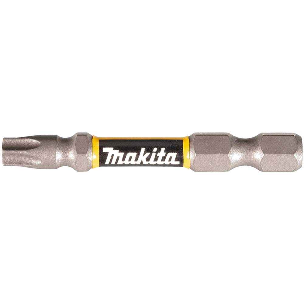 Image of Makita Impact Premier Double Torsion Torx Screwdriver Bits T30 50mm Pack of 2