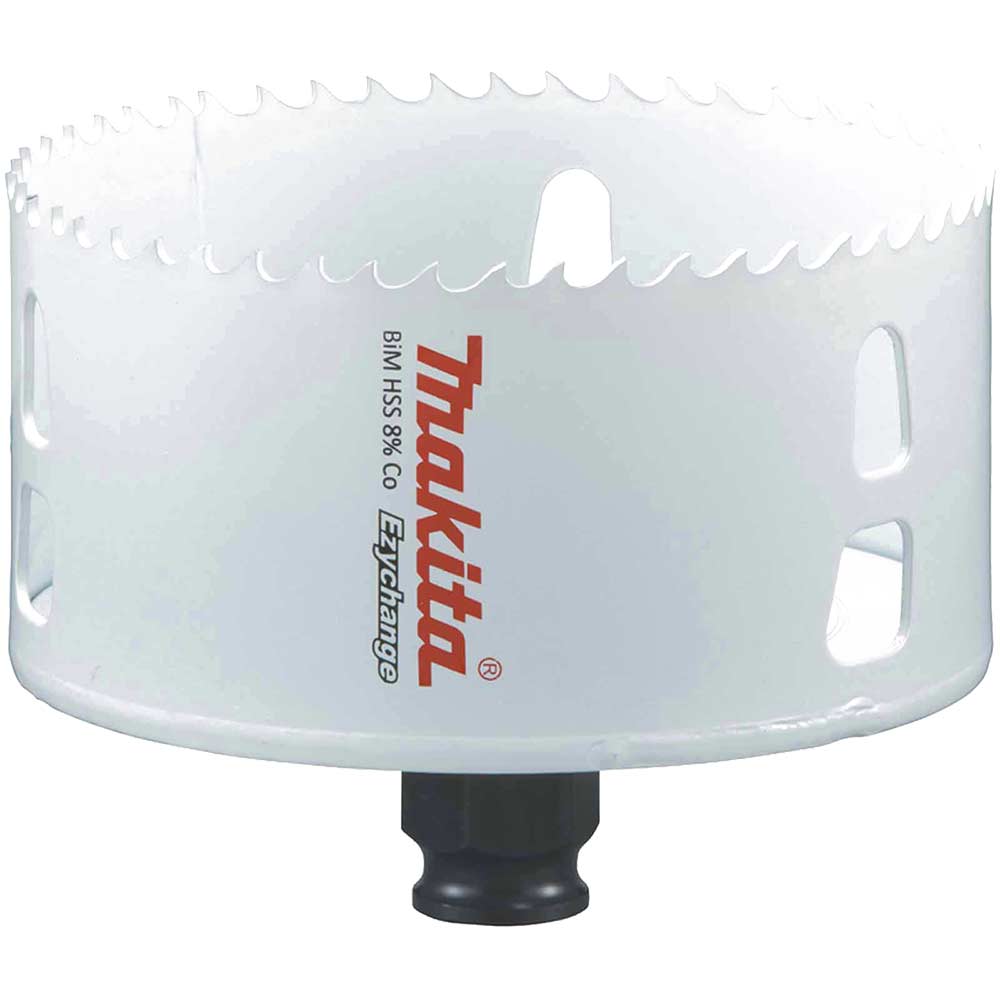 Click to view product details and reviews for Makita Ezychange Hss Bim Hole Saw 95mm.