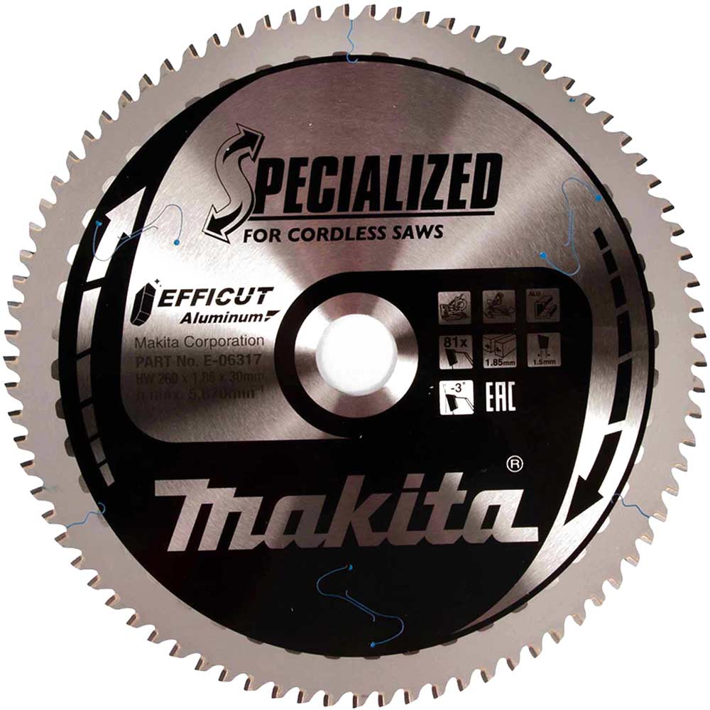 Image of Makita SPECIALIZED Efficut Aluminium Circular Saw Blade