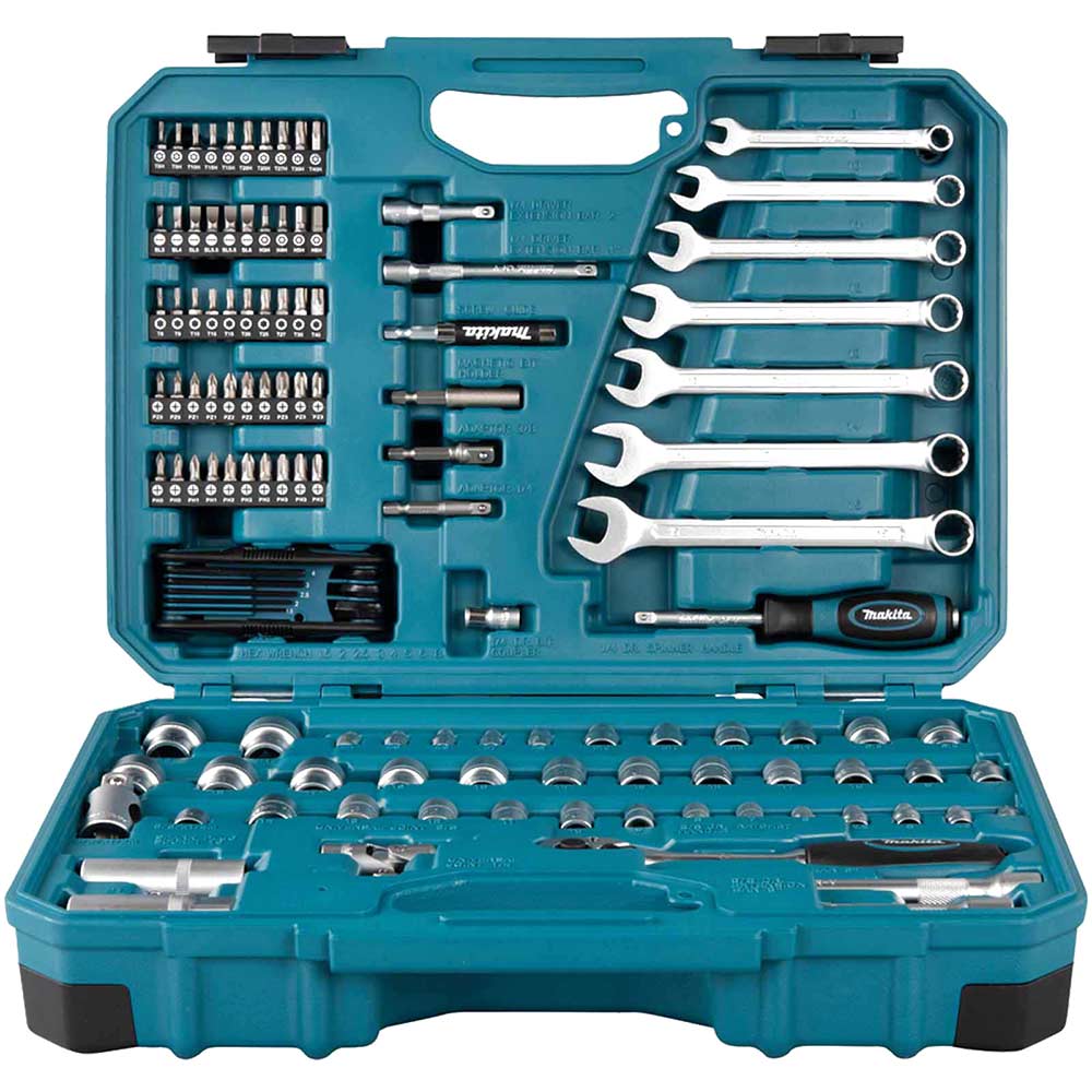 120 Piece Socket and Spanner Maintenance Tool Set