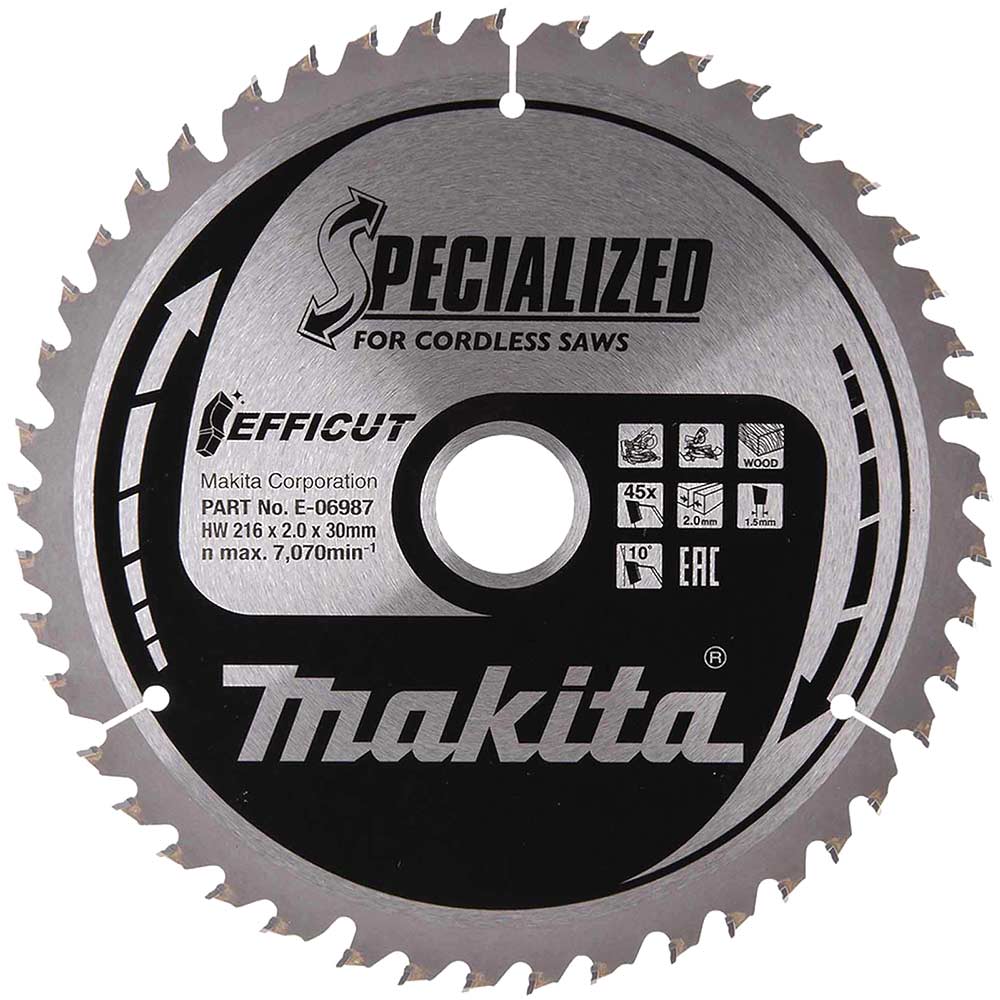 SPECIALIZED Efficut Circular Saw Blade for Wood Cutting