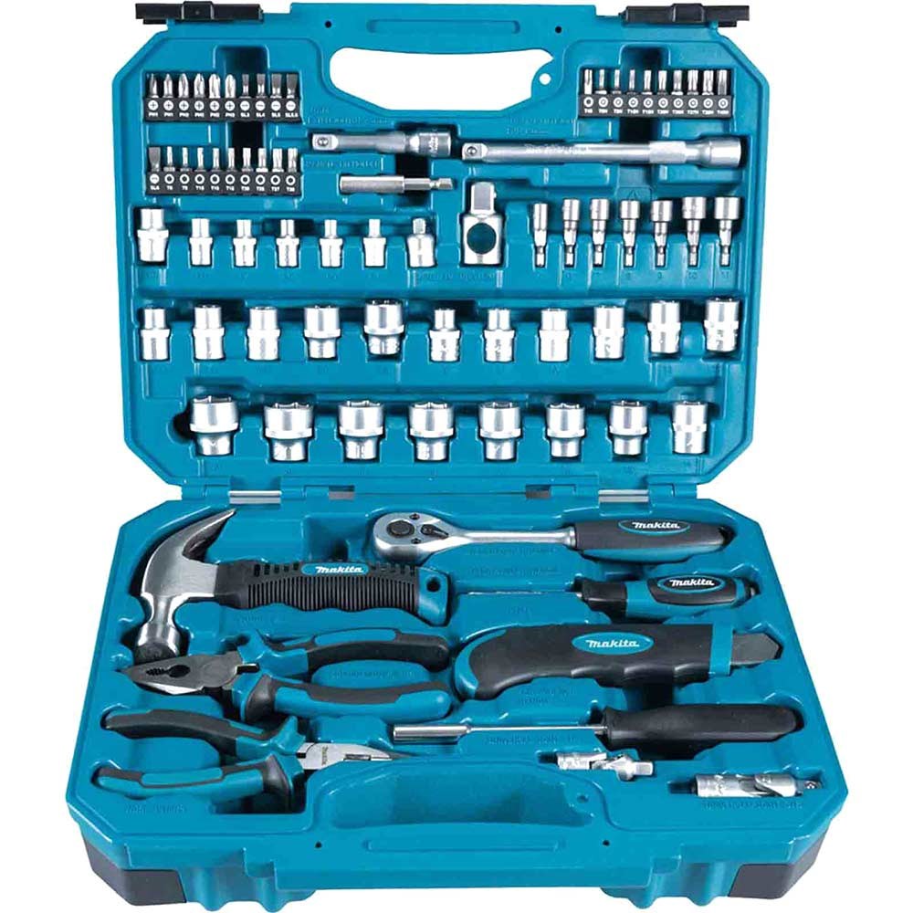 Makita 76 Piece Socket And Hand Tool Set Hand Tool Kits