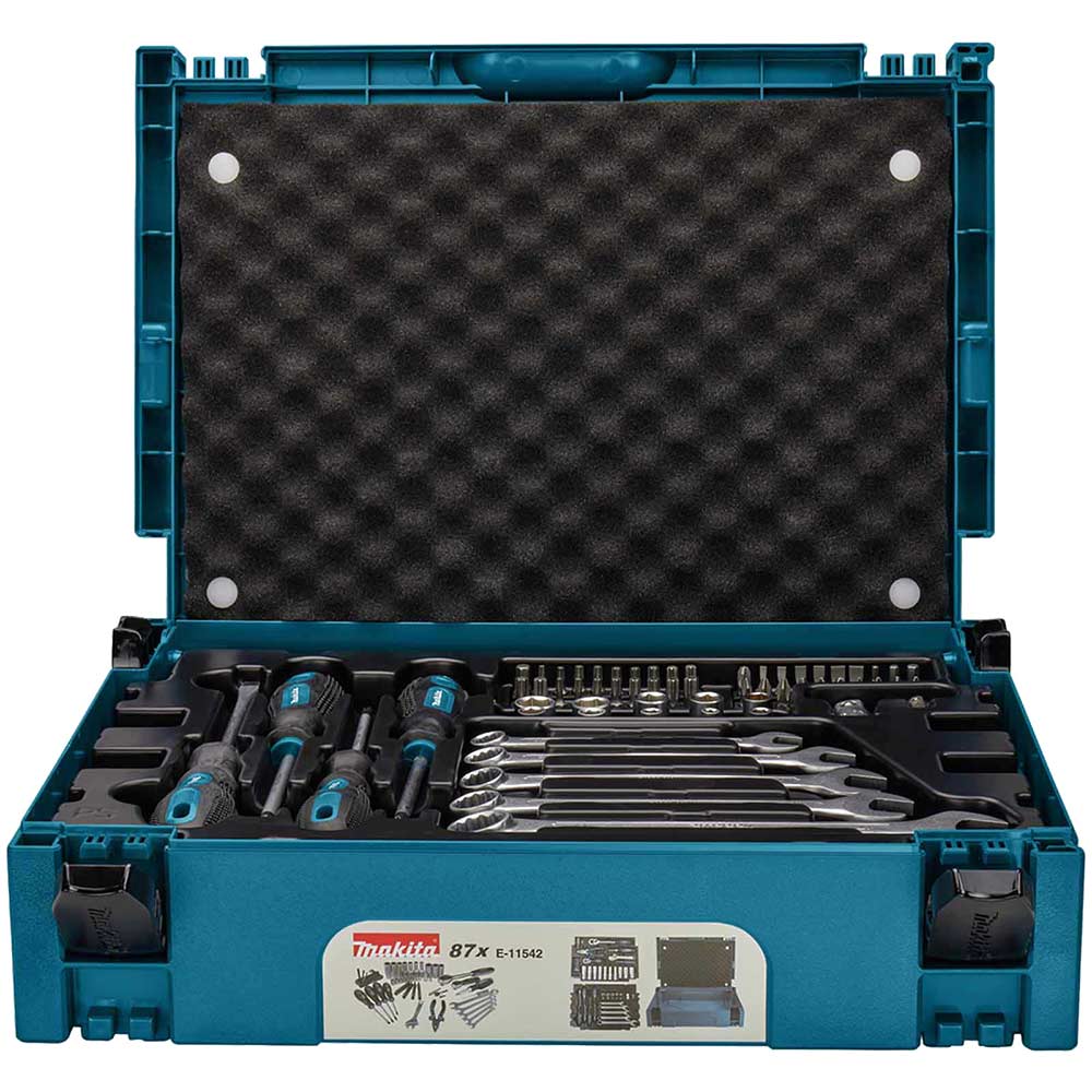 87 Piece Mechanics Tool Set MakPac Case