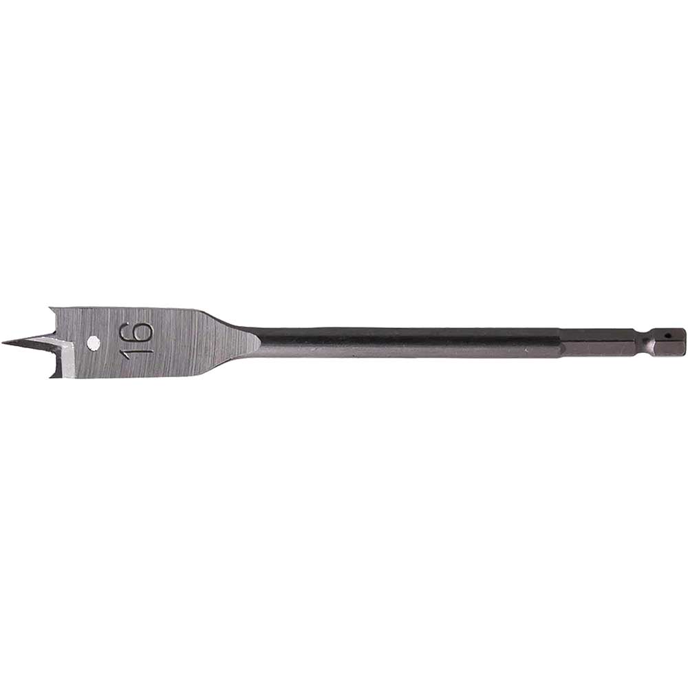 1/4" Hex Shank Flat Wood Drill Bit