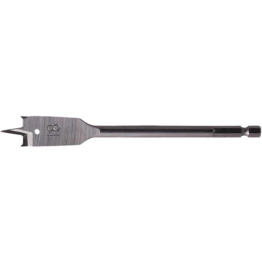 1/4" Hex Shank Flat Wood Drill Bit