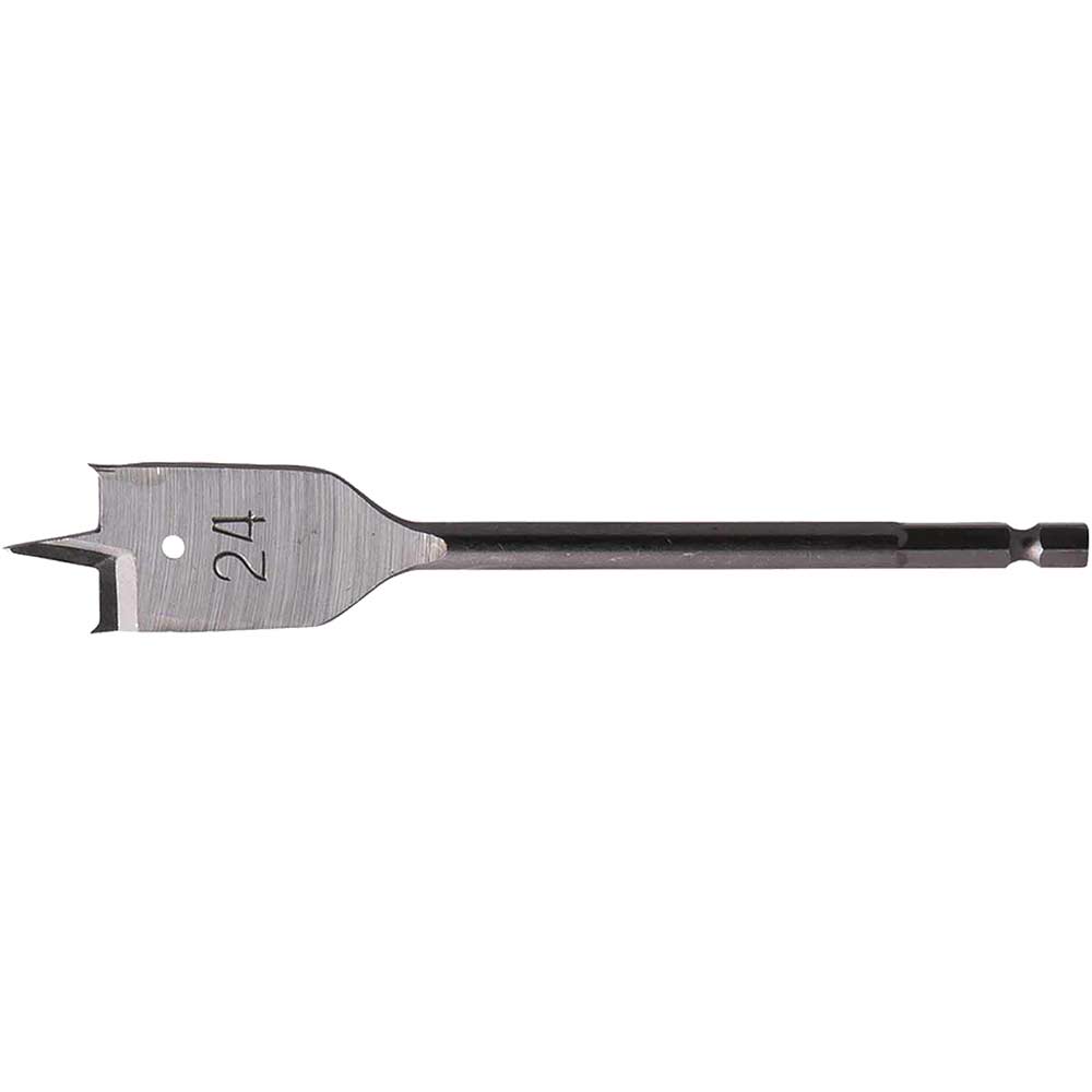 1/4" Hex Shank Flat Wood Drill Bit