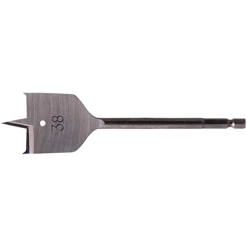 1/4" Hex Shank Flat Wood Drill Bit