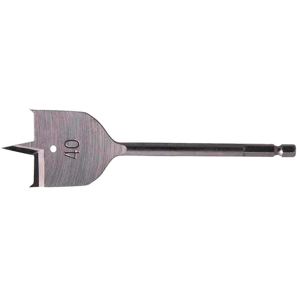 1/4" Hex Shank Flat Wood Drill Bit