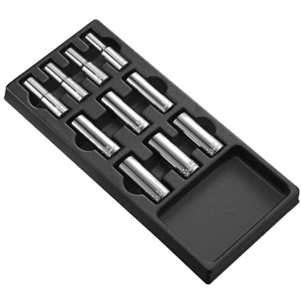 Expert by Facom 10 Piece 1/2" Drive Deep Socket Set Metric in Module Tray 1/2