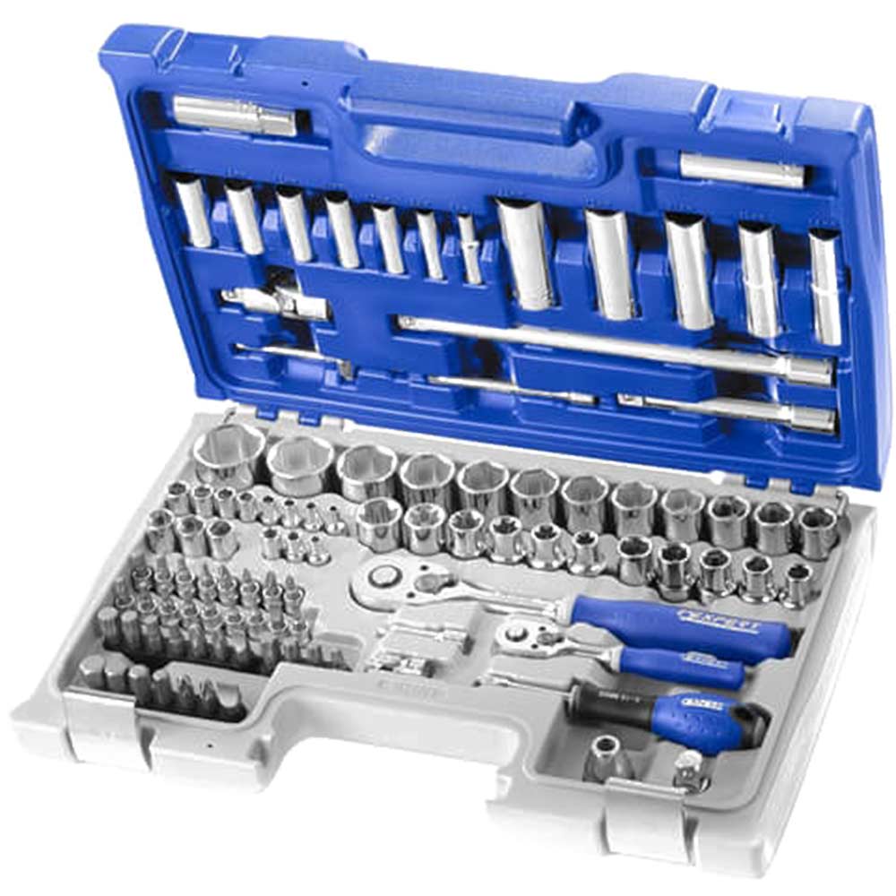 Expert by Facom 98 Piece Combination Drive Hex Socket and Bit Set Metric Combination