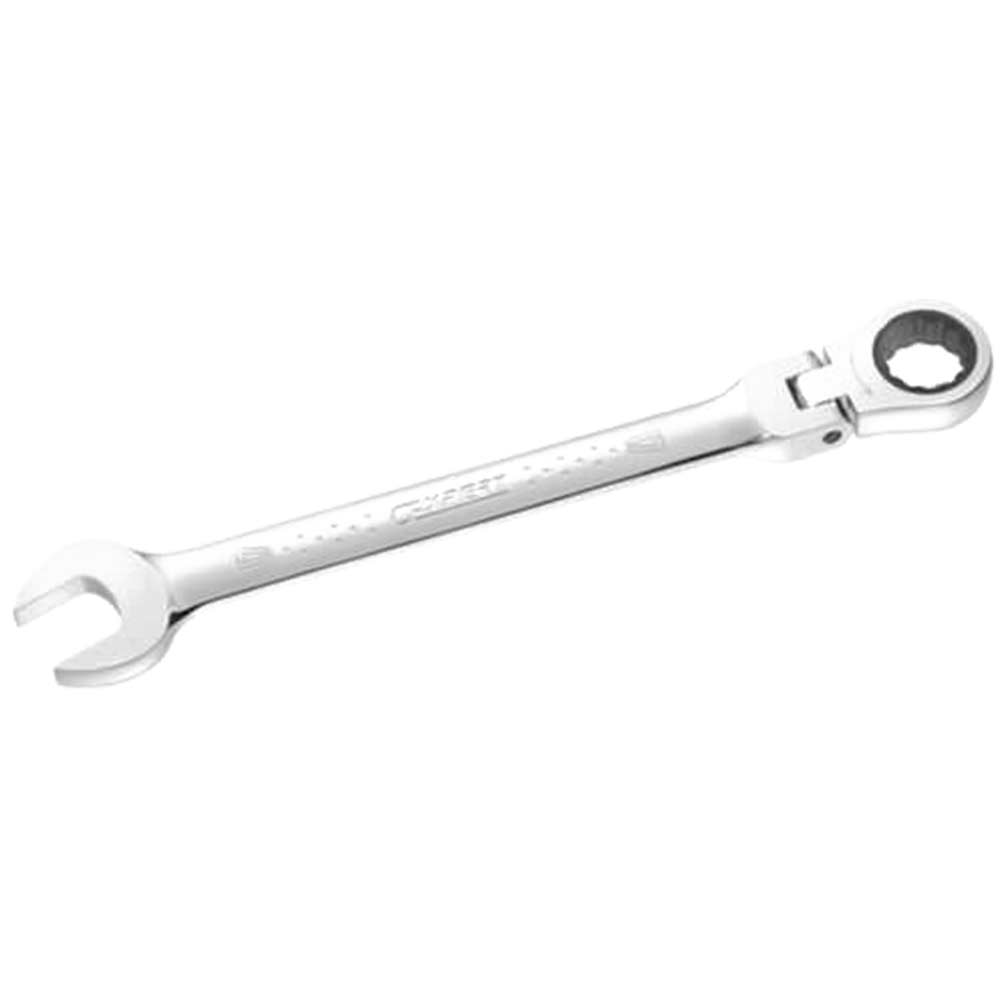 Image of Expert by Facom Flexible Ratchet Head Combination Spanner 10mm