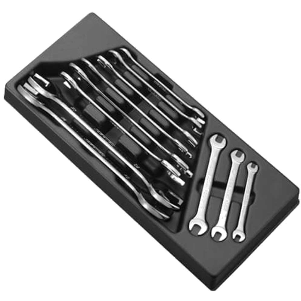 Image of Expert by Facom 11 Piece Open End Spanner Set in Module Tray