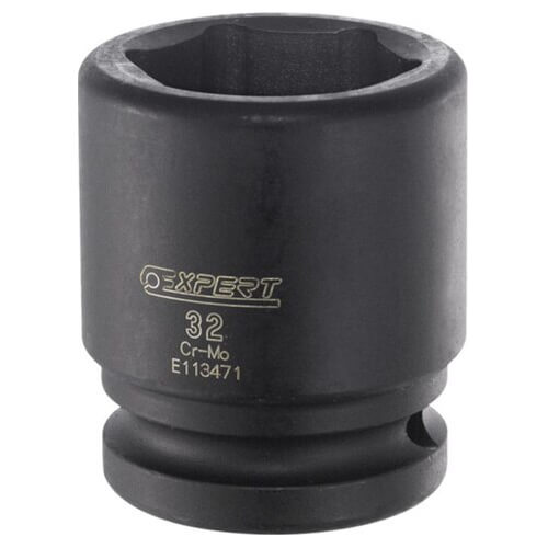 Image of Expert by Facom 3/4" Drive Hexagon Impact Socket Metric 3/4" 30mm
