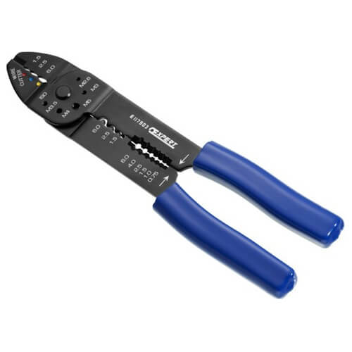 Image of Expert by Facom Wire Stripping and Crimping Pliers 220mm