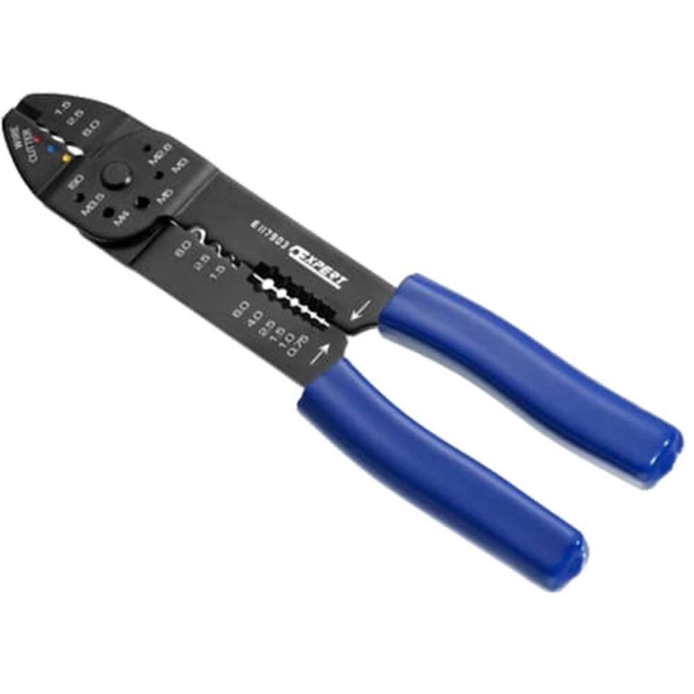 Image of Expert by Facom Wire Stripping and Crimping Pliers 220mm