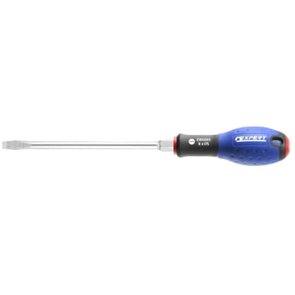 Image of Expert by Facom Flared Slotted Bolster Screwdriver 8mm 175mm