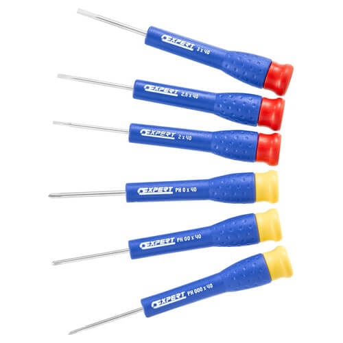 Image of Expert by Facom 6 Piece Micro Screwdriver Set