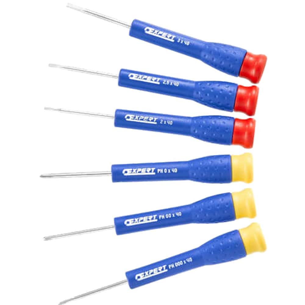 Image of Expert by Facom 6 Piece Micro Screwdriver Set