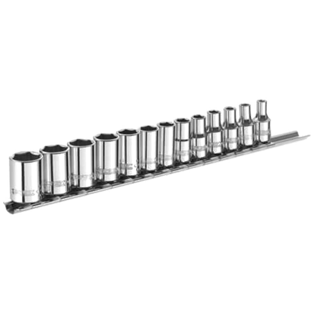 Expert by Facom 13 Piece 1/4" Drive Hex Socket Set Metric 1/4