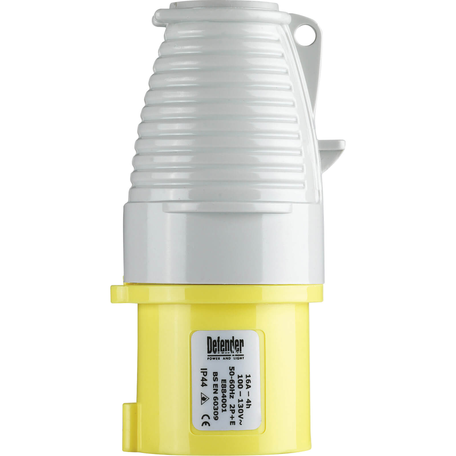 Image of Defender Yellow Plug 16 Amp 110V 110v