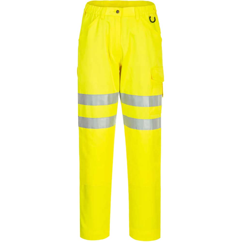 Photos - Safety Equipment Portwest Eco Hi Vis Work Trousers EC40YER44 
