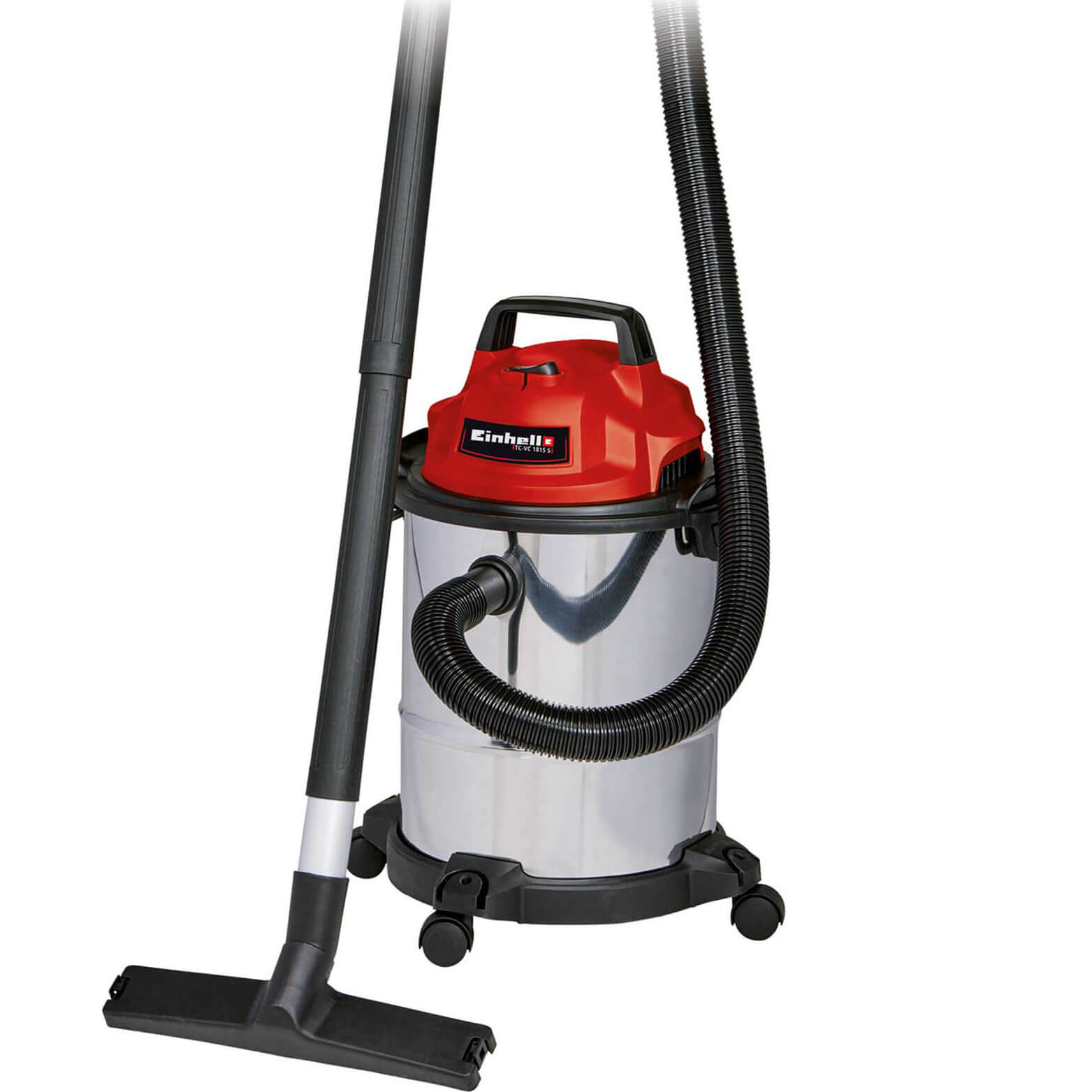 Einhell TC-VC 1815 S Stainless Steel Wet and Dry Vacuum Cleaner 15L