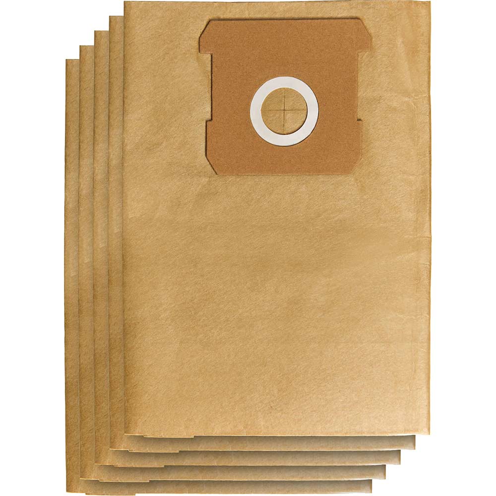 Einhell Genuine Vacuum Cleaner Bags for 10L Vacuum Cleaners Pack of 5