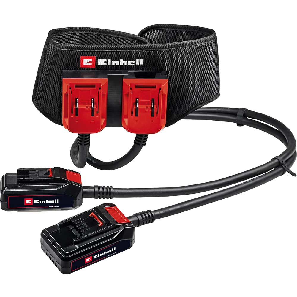 Einhell GE-PB 36/18 Li Battery Belt for 18v and 36v PXC Batteries No Batteries No Battery Charger