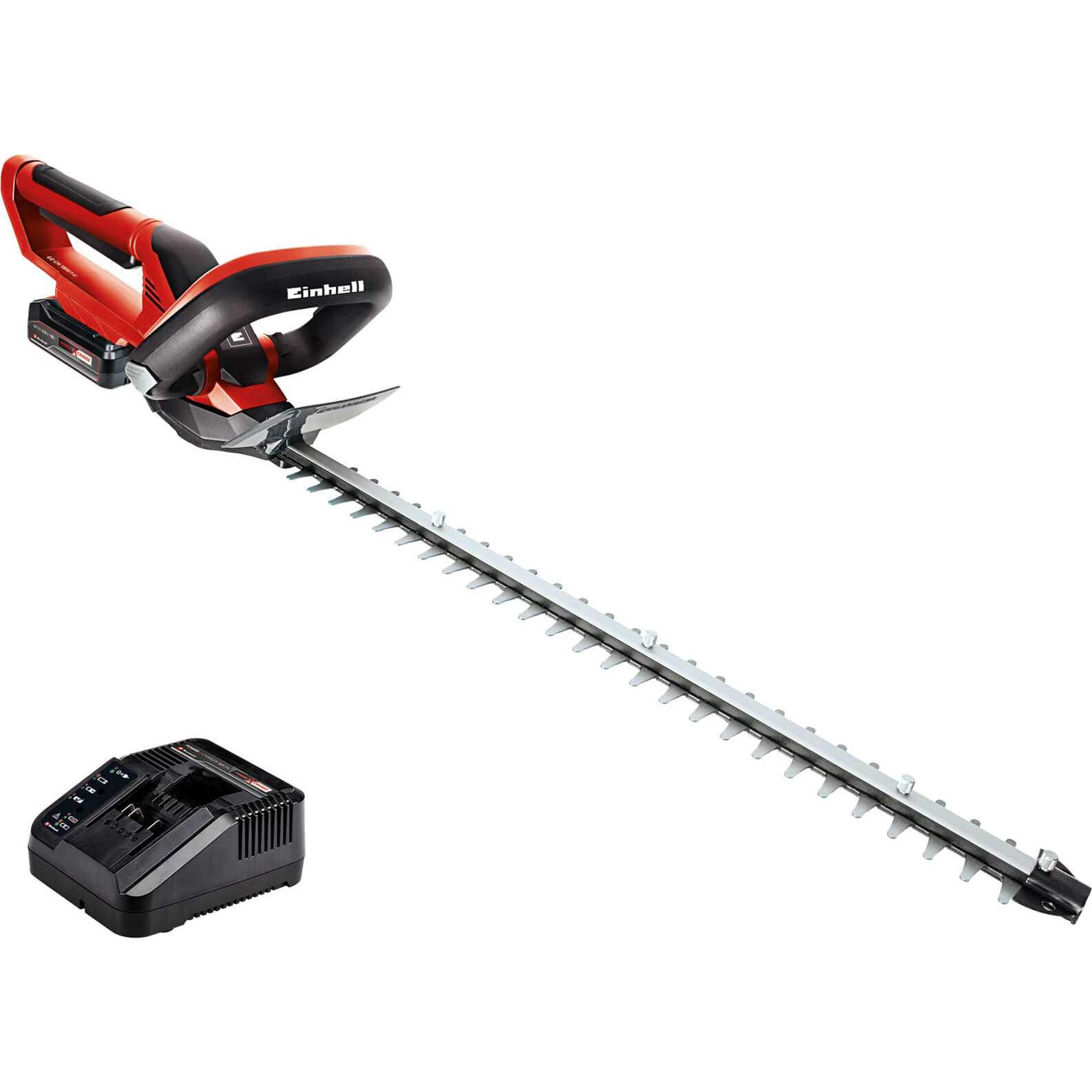 Image of Einhell GE-CH 1855/1 18v Cordless Hedge Trimmer 550mm 1 x 2.5ah Li-ion Charger