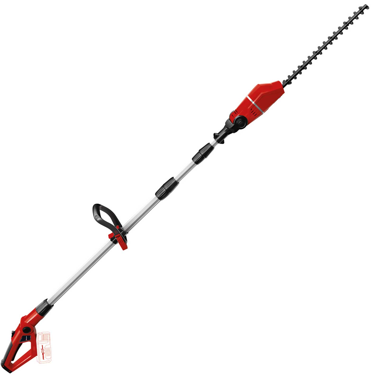 Image of Einhell GE-HH 18/45 Li T 18v Cordless High Reach Hedge Trimmer 450mm No Batteries No Charger
