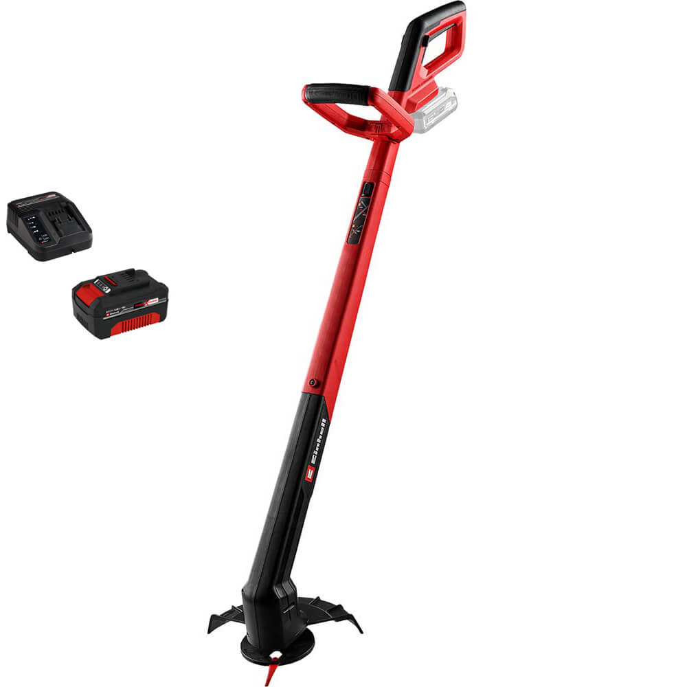 Einhell GC-CT 18/2411 Li P 18v Cordless Grass Trimmer and Edger 240mm 1 x 4ah Li-ion Charger
