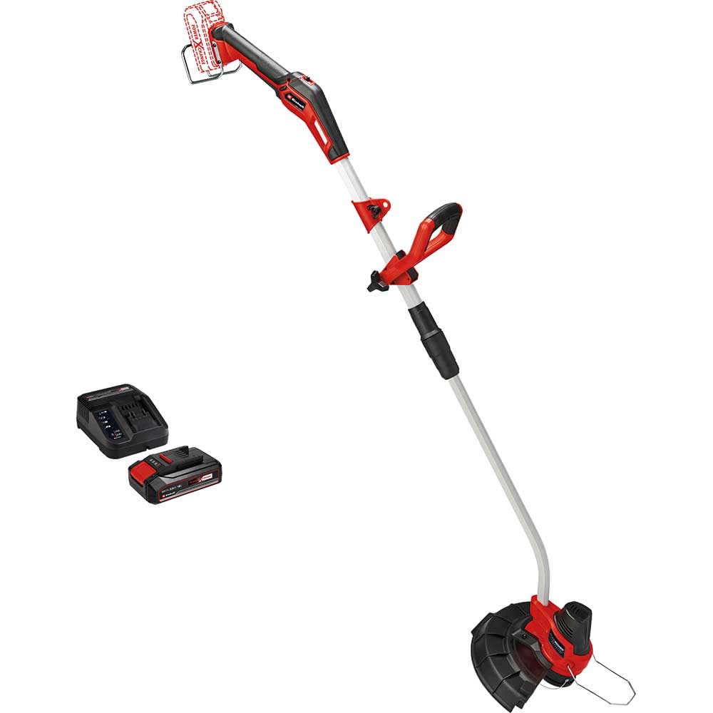 Einhell GE-CT 18/33 Li E 18v Cordless Grass Trimmer 330mm 1 x 2.5ah Li-ion Battery Charger