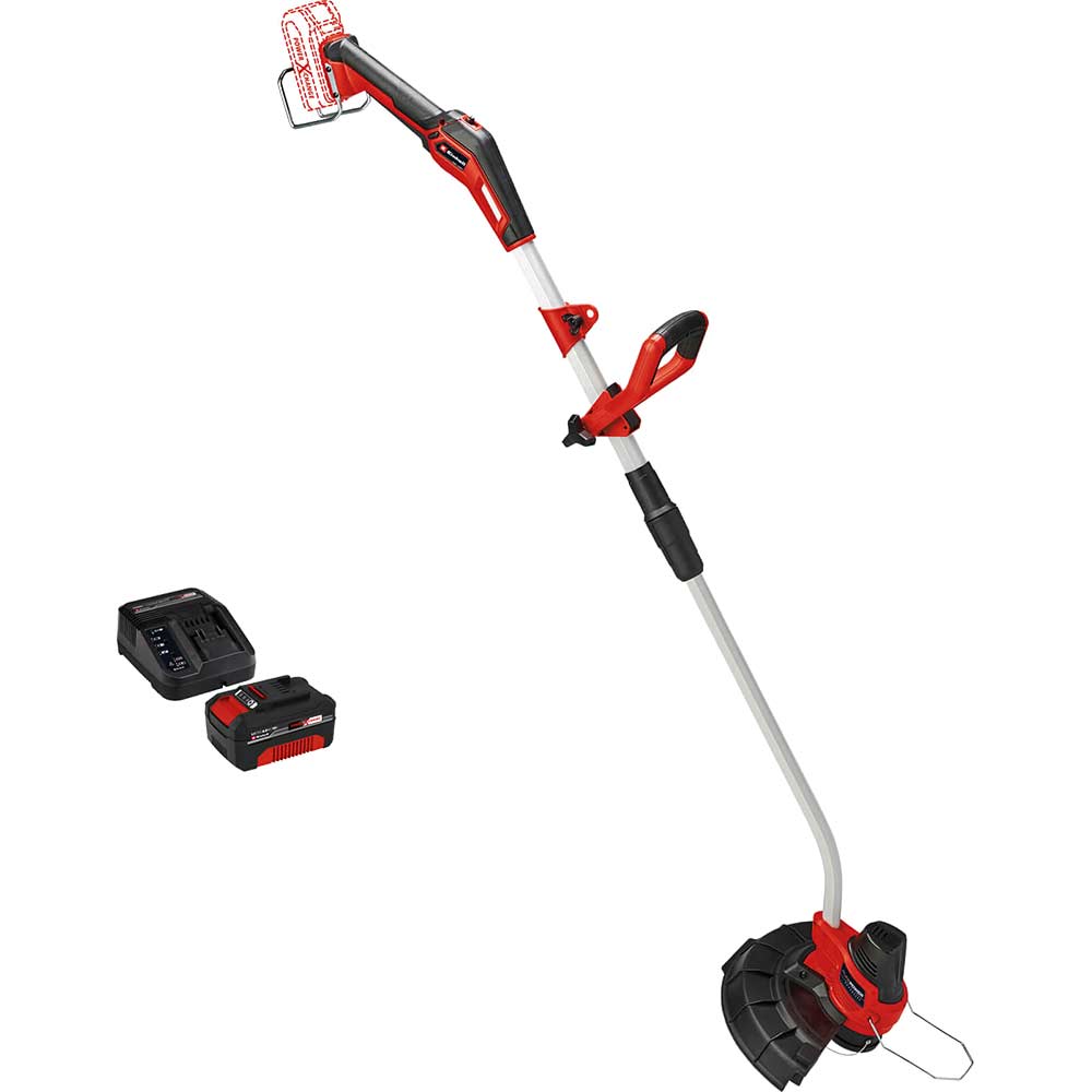 Einhell GE-CT 18/33 Li E 18v Cordless Grass Trimmer 330mm 1 x 4ah Li-ion Charger