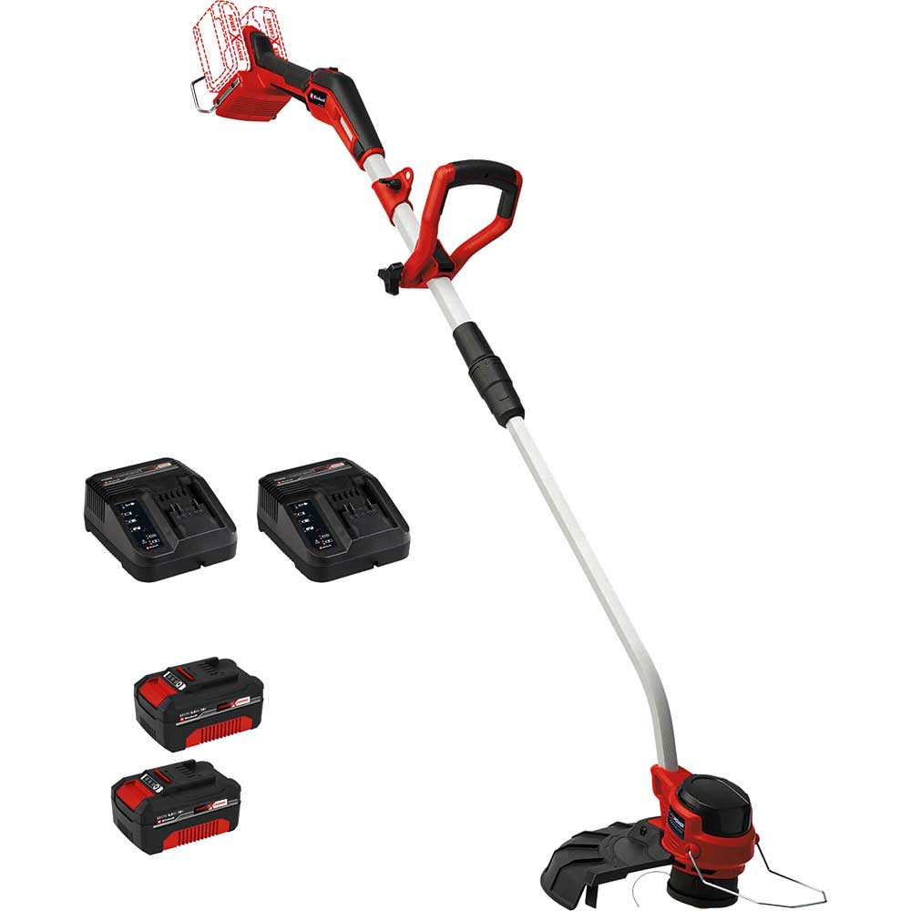 Einhell GP-CT 36/35 Li BL 36v Cordless Grass Trimmer 350mm 2 x 4ah Li-ion Charger