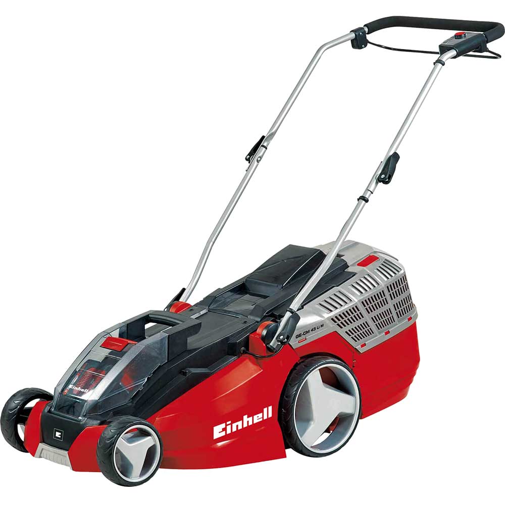 Image of Einhell GE-CM 43 Li M 36v Cordless Brushless Lawnmower 430mm No Batteries No Charger