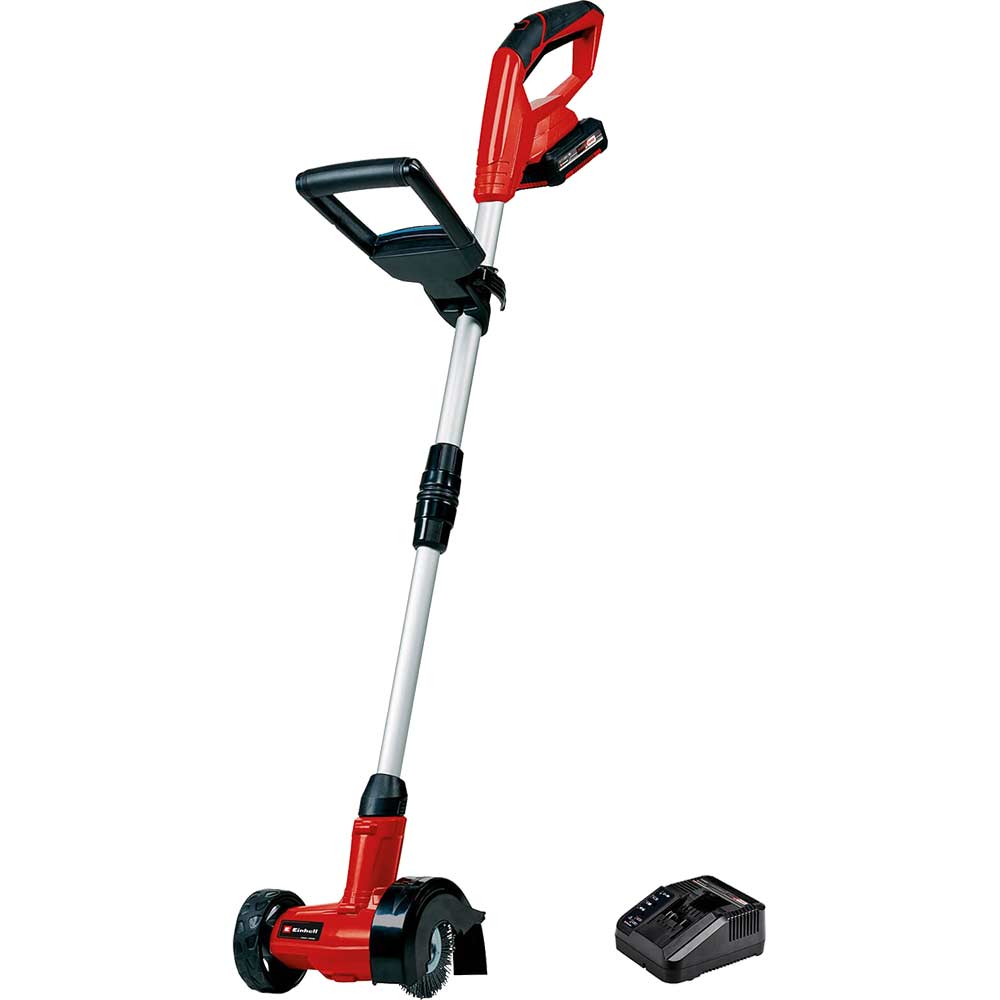 Einhell GC-CC 18 Li 18v Cordless Patio Brush 1 x 2ah Li-ion Battery Charger