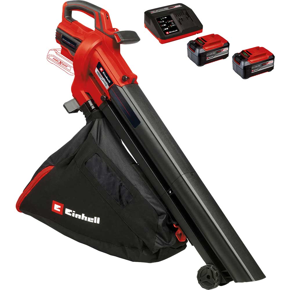 Photos - Leaf Blower Einhell VENTURRO 18/210 18v Cordless Brushless  and Vacuum 2 x 