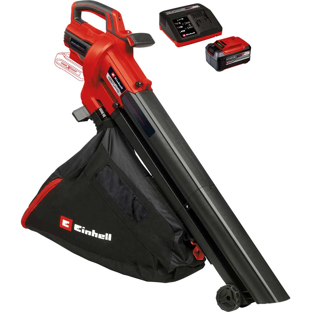 Photos - Leaf Blower Einhell VENTURRO 18/210 18v Cordless Brushless  and Vacuum 1 x 