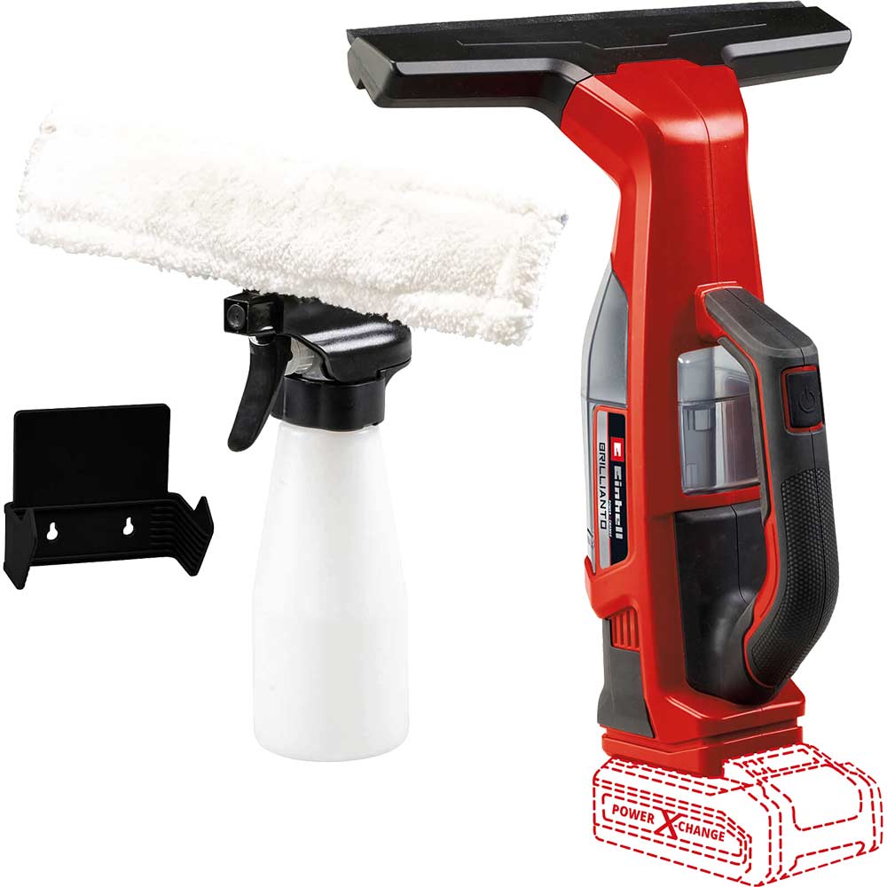 Einhell BRILLIANTO 18v Cordless Window Vacuum Cleaner No Batteries No Battery Charger
