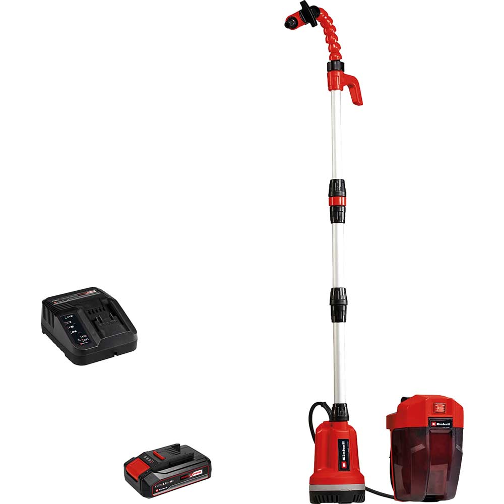 Einhell GE-PP 18 RB Li 18v Cordless Rain Barrel Pump 3000 l/h 1 x 2.5ah Li-ion Charger