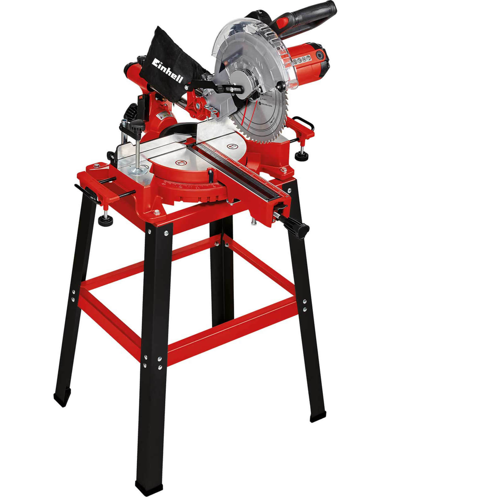 Image of Einhell TC-SM 2531/2 U Sliding Mitre Saw 254mm with Stand