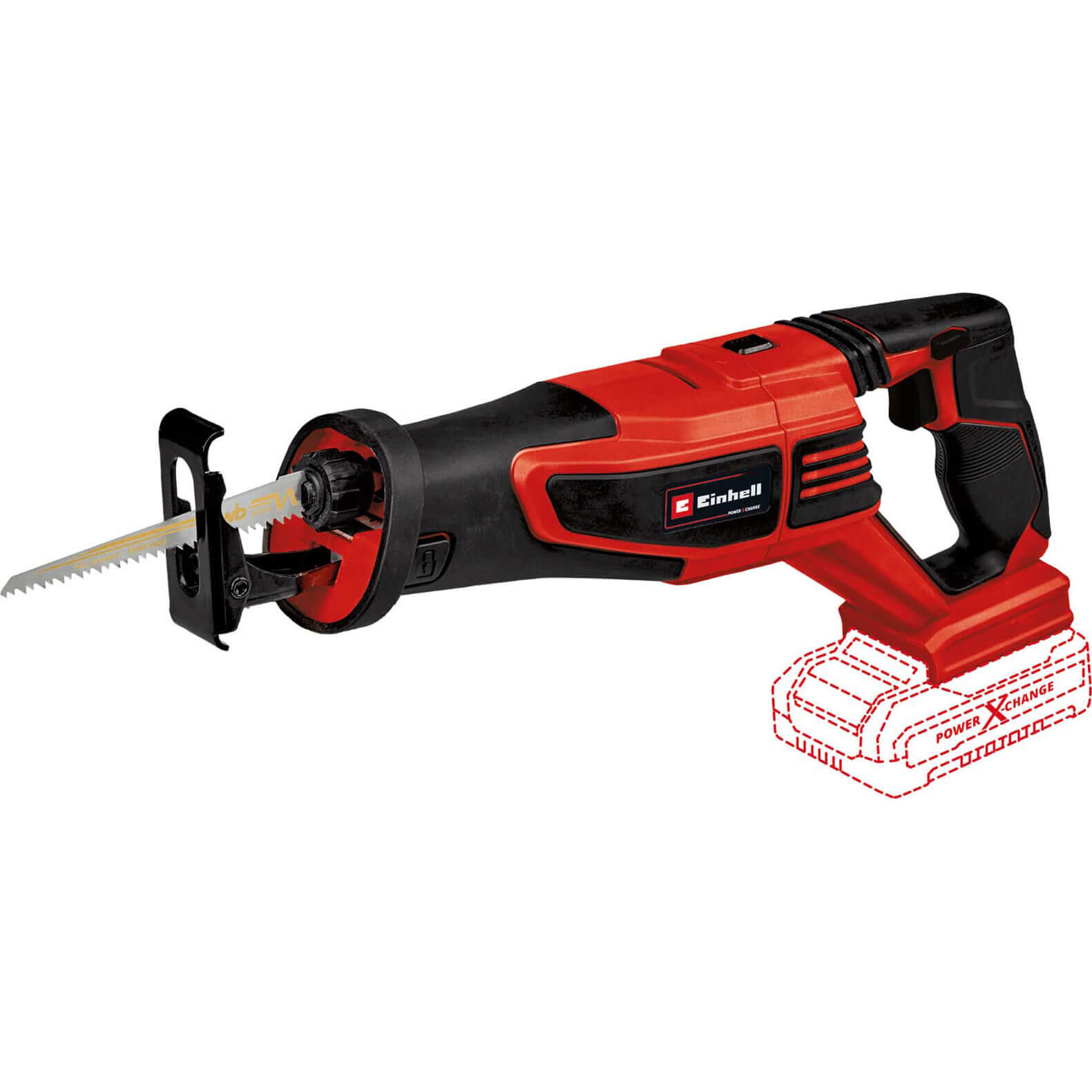 Image of Einhell TE-AP Li BL 18v Cordless Brushless Reciprocating Saw No Batteries No Charger No Case
