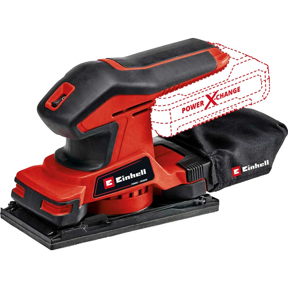 Image of Einhell TC-OS 18/187 Li 18v Cordless 1/3 Sheet Sander No Batteries No Charger No Case