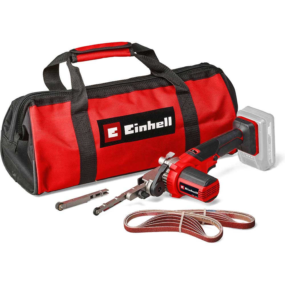 Einhell TE-BF 18 Li 18v Cordless Belt File Sander 9mm / 13mm No Batteries No Battery Charger Bag